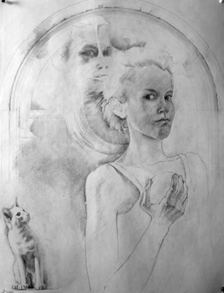 2003 - Autoportret niedokończony