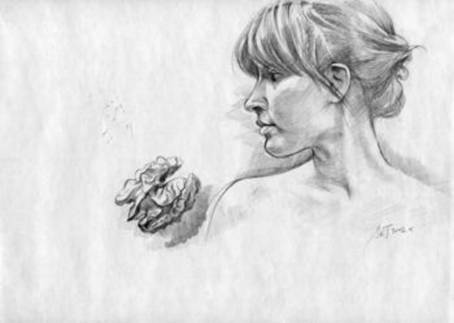 2002 - Autoportret z orzechem